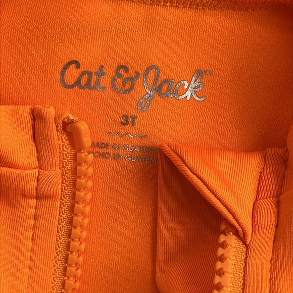 ⭐️⭐️PICK 5 / $20 Cat & Jack Orange and Blue Rashguard Swim Trunks Set 3T - Picture 4 of 9